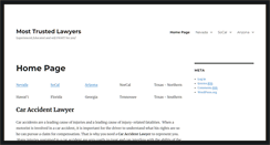 Desktop Screenshot of mosttrustedlawyers.com