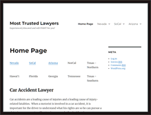 Tablet Screenshot of mosttrustedlawyers.com